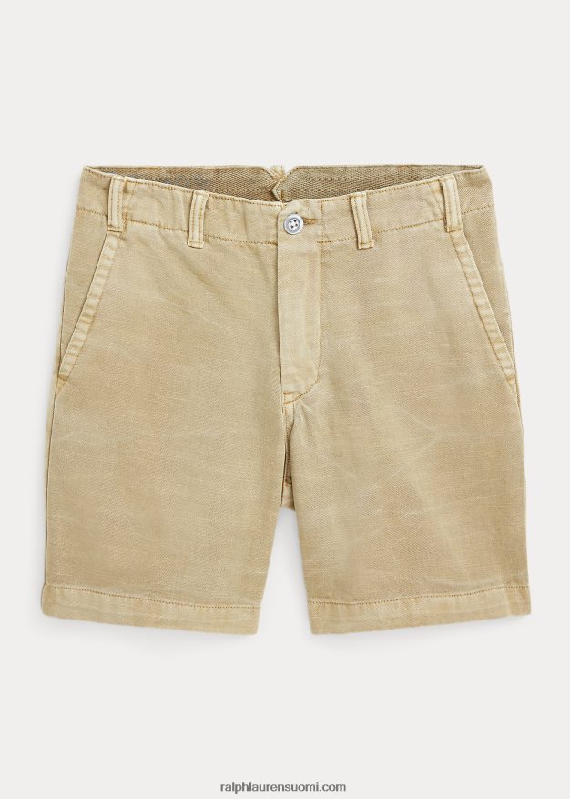 Ralph Lauren lapset puuvillatvilli lyhyt 0Z24ZR6114 rannikon beige