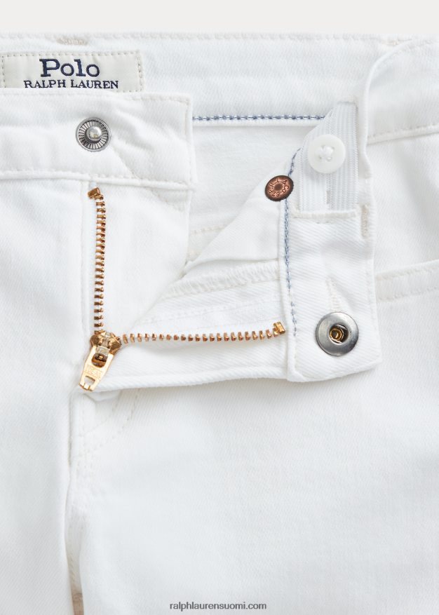 Ralph Lauren lapset sullivan slim stretch denim lyhyt 0Z24ZR5744 dell valkoinen