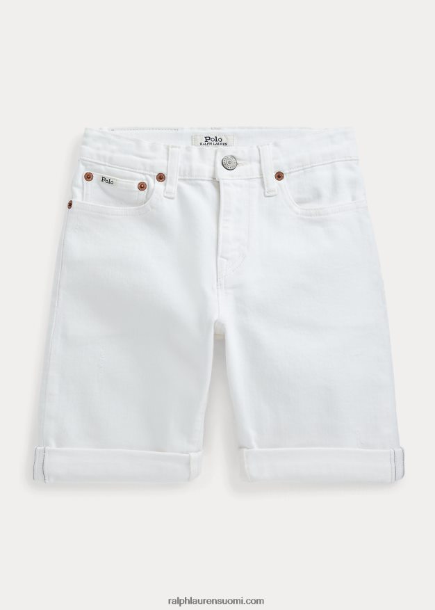 Ralph Lauren lapset sullivan slim stretch denim lyhyt 0Z24ZR6102 dell valkoinen
