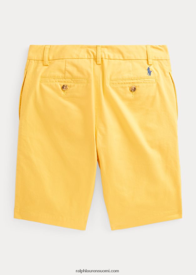 Ralph Lauren lapset suora istuvuus flex hankaus toimikas lyhyt 0Z24ZR5646 ranta keltainen