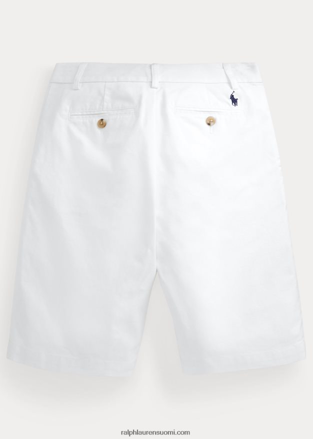 Ralph Lauren lapset suora istuvuus stretch chino short 0Z24ZR6019 valkoinen