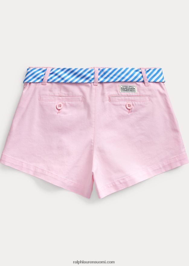 Ralph Lauren lapset vyö joustava chino lyhyt 0Z24ZR6963 karmelin pinkki