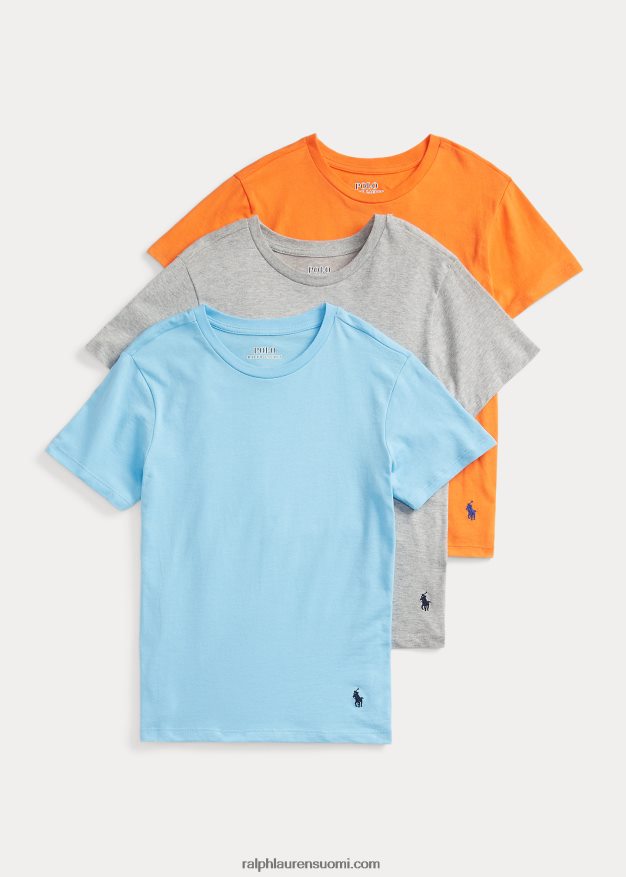 Ralph Lauren lapset 3 kpl kiinteää puuvillaa 0Z24ZR6397 multi