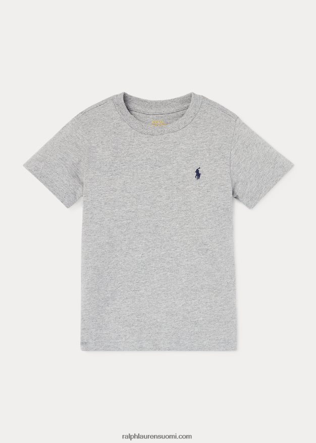 Ralph Lauren lapset crewneck puuvillatrikoosta 0Z24ZR5890 ja kanervan päällä