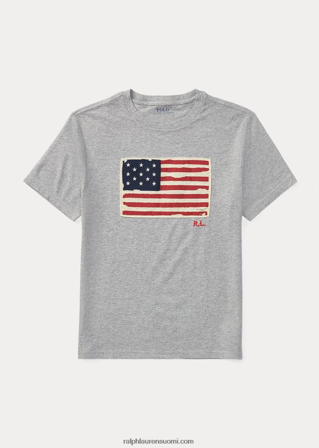 Ralph Lauren lapset lippupuuvillatrikoopaita 0Z24ZR6290 ja kanervan päällä