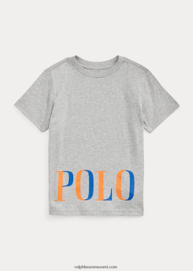 Ralph Lauren lapset logolla puuvillatrikoo 0Z24ZR5768 ja kanervan päällä