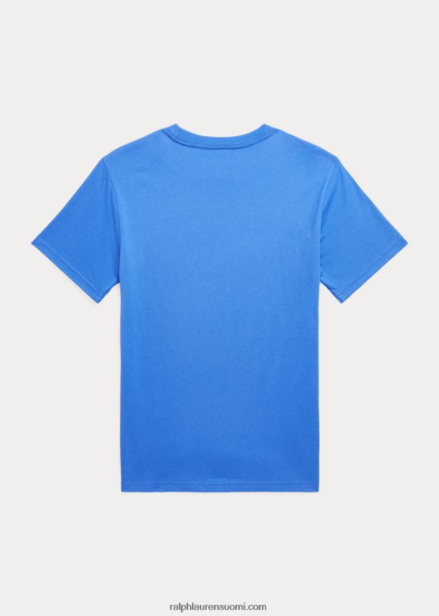 Ralph Lauren lapset logolla puuvillatrikoo 0Z24ZR5987 uusi iiris