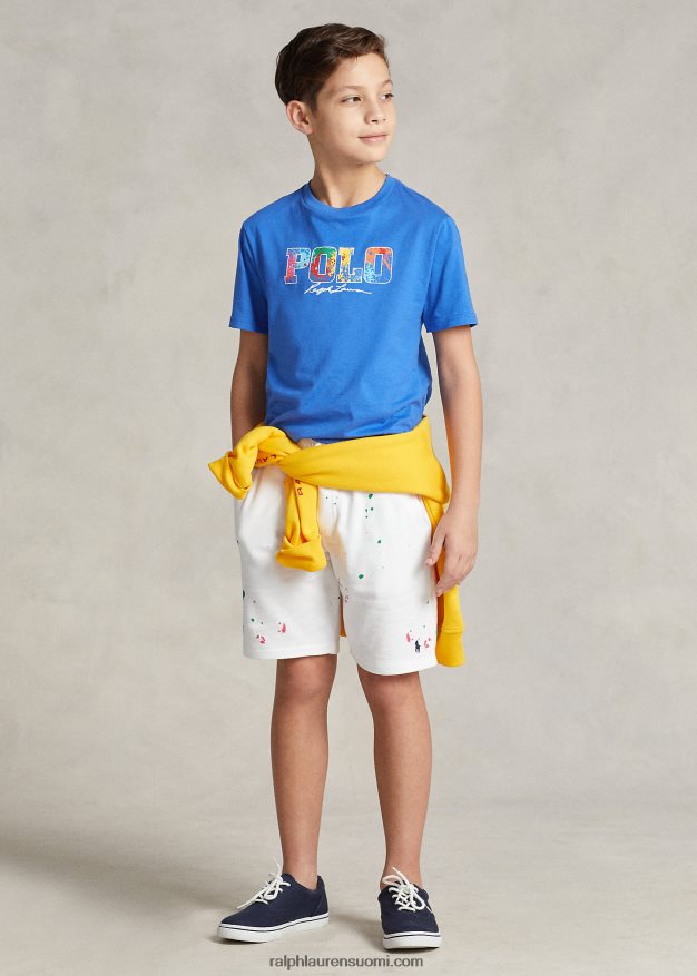 Ralph Lauren lapset logolla puuvillatrikoo 0Z24ZR5987 uusi iiris