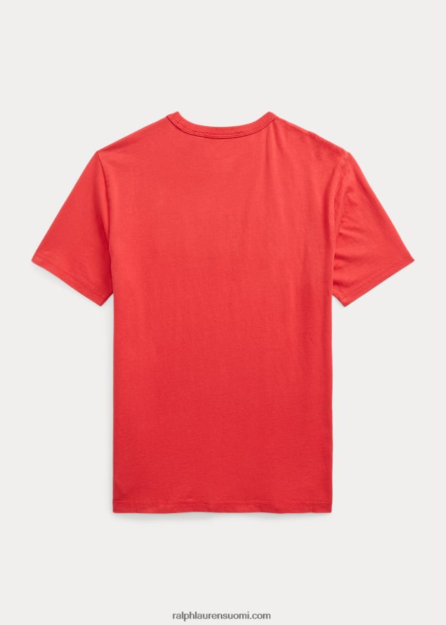 Ralph Lauren lapset logolla puuvillatrikoo 0Z24ZR6000 viesti punainen