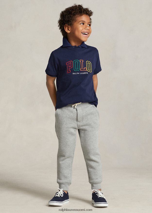 Ralph Lauren lapset logolla puuvillatrikoo 0Z24ZR6432 risteilylaivasto