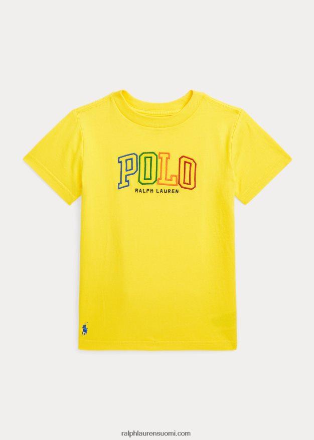 Ralph Lauren lapset logolla puuvillatrikoo 0Z24ZR6433 sitruunamurska