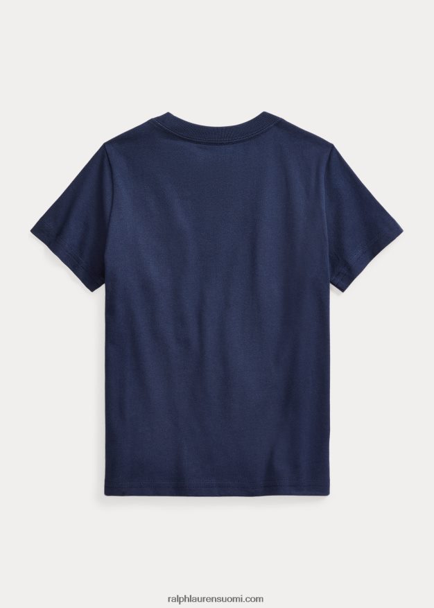 Ralph Lauren lapset logolla puuvillatrikoo 0Z24ZR6491 risteilylaivasto