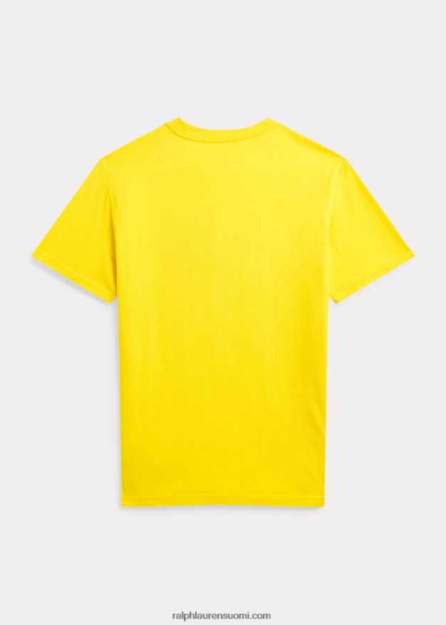 Ralph Lauren lapset logolla puuvillatrikoo 0Z24ZR6561 sitruunamurska