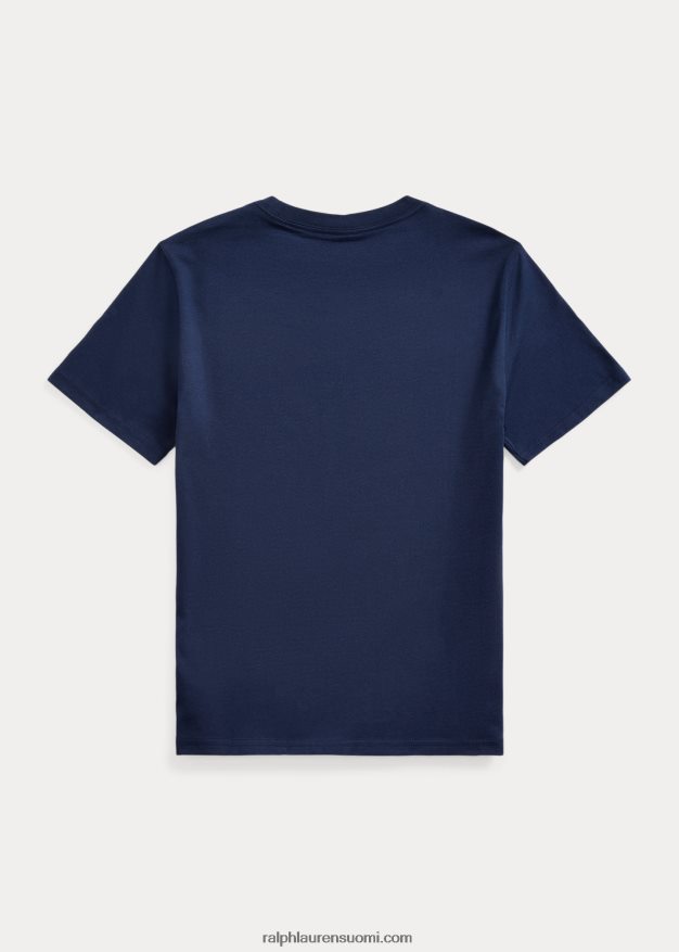 Ralph Lauren lapset logolla puuvillatrikoo 0Z24ZR6623 risteilylaivasto
