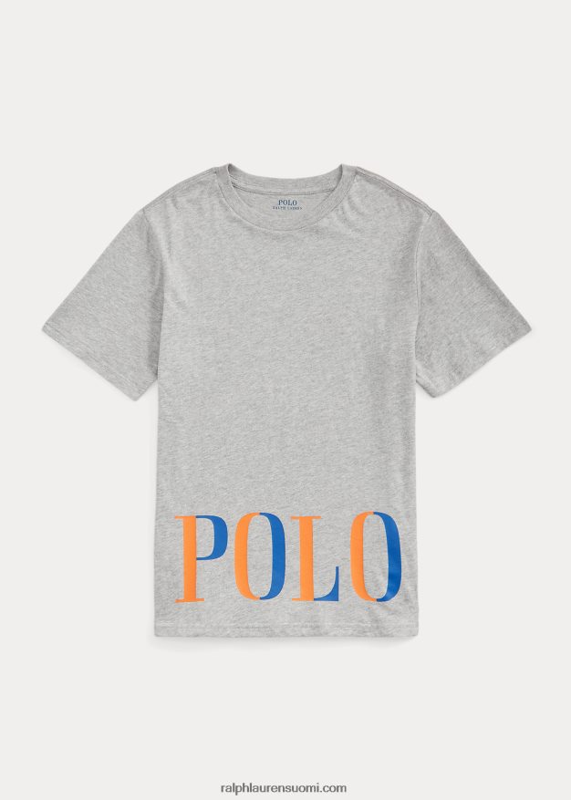 Ralph Lauren lapset logolla puuvillatrikoo 0Z24ZR9837 ja kanervan päällä