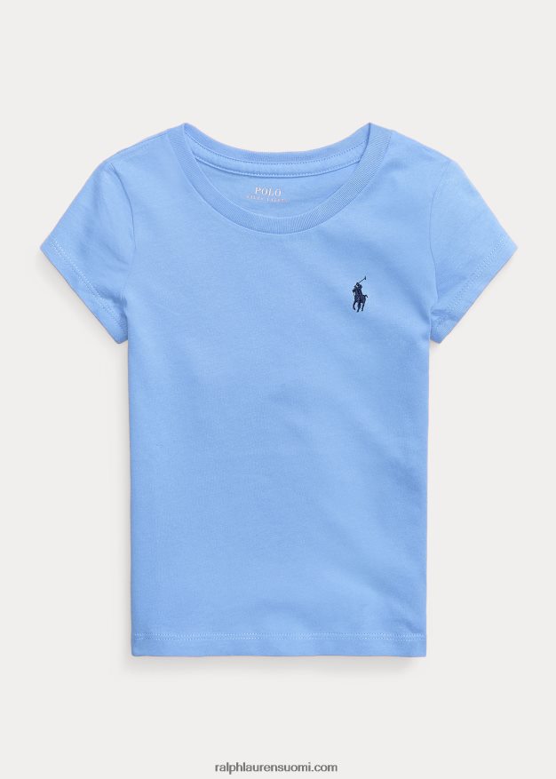 Ralph Lauren lapset puuvilla jersey t-paita 0Z24ZR6905 satamasaaren sininen