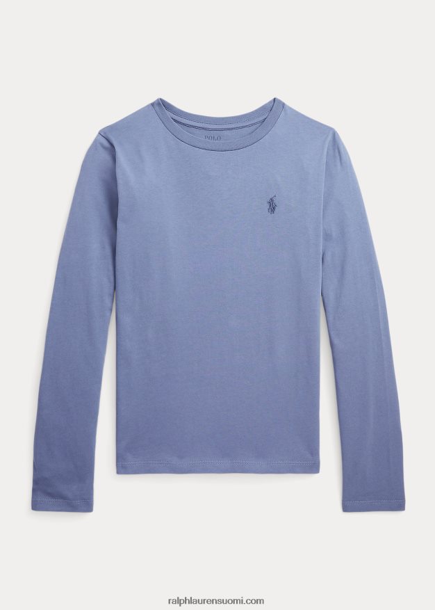 Ralph Lauren lapset puuvilla jersey t-paita 0Z24ZR7217 caprin sininen