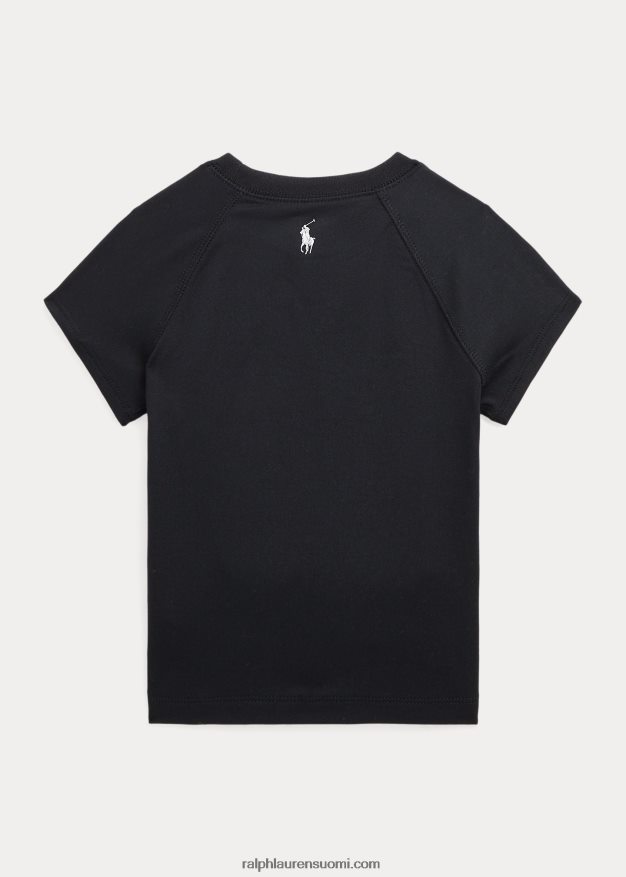 Ralph Lauren lapset stretch jersey t-paita 0Z24ZR7447 musta