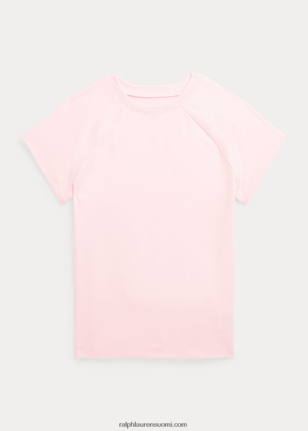 Ralph Lauren lapset stretch jersey t-paita 0Z24ZR7603 akaasia pinkki
