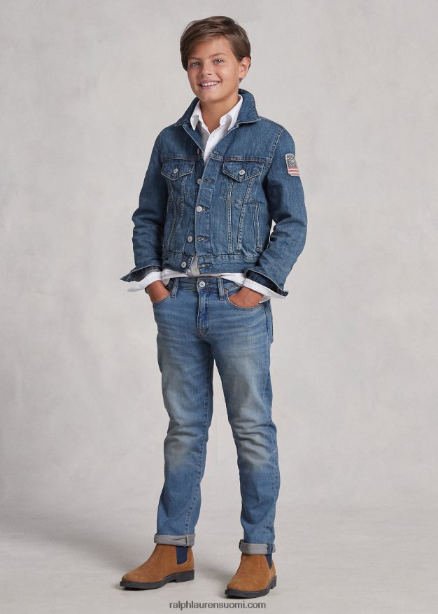 Ralph Lauren lapset poikien farkkutakki 0Z24ZR6058 gordonin pesu