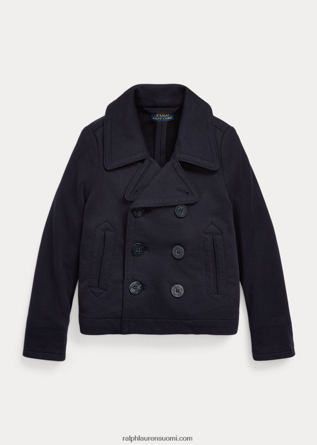 Ralph Lauren lapset ranskalainen frotee peatakki 0Z24ZR7455 rl laivasto