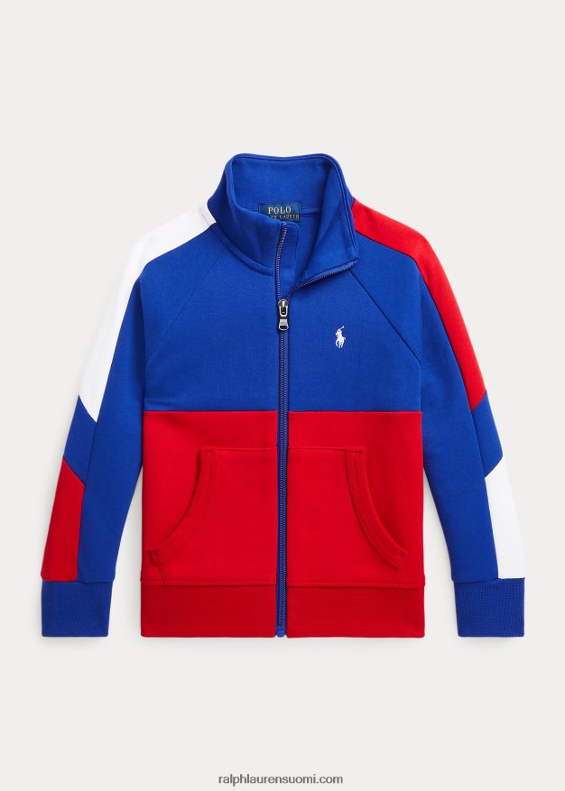 Ralph Lauren lapset värjätty kaksinkertainen neuletakki 0Z24ZR9781 rl2000 punainen multi