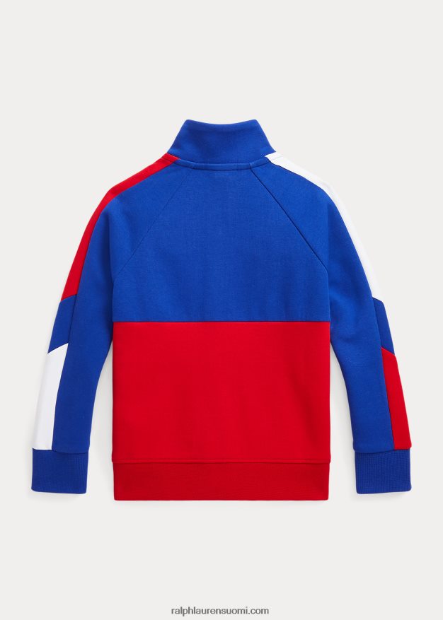 Ralph Lauren lapset värjätty kaksinkertainen neuletakki 0Z24ZR9781 rl2000 punainen multi