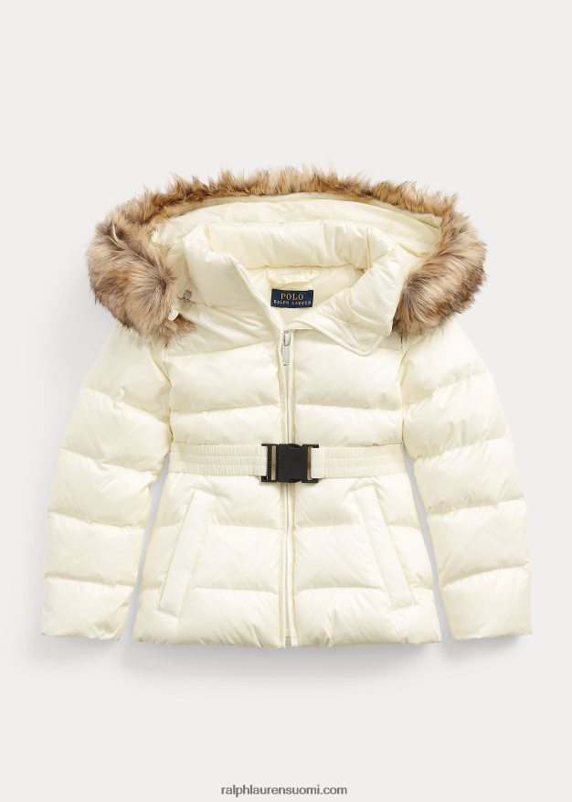 Ralph Lauren lapset vedenpitävä untuvatakki 0Z24ZR7360 klubitalo kerma