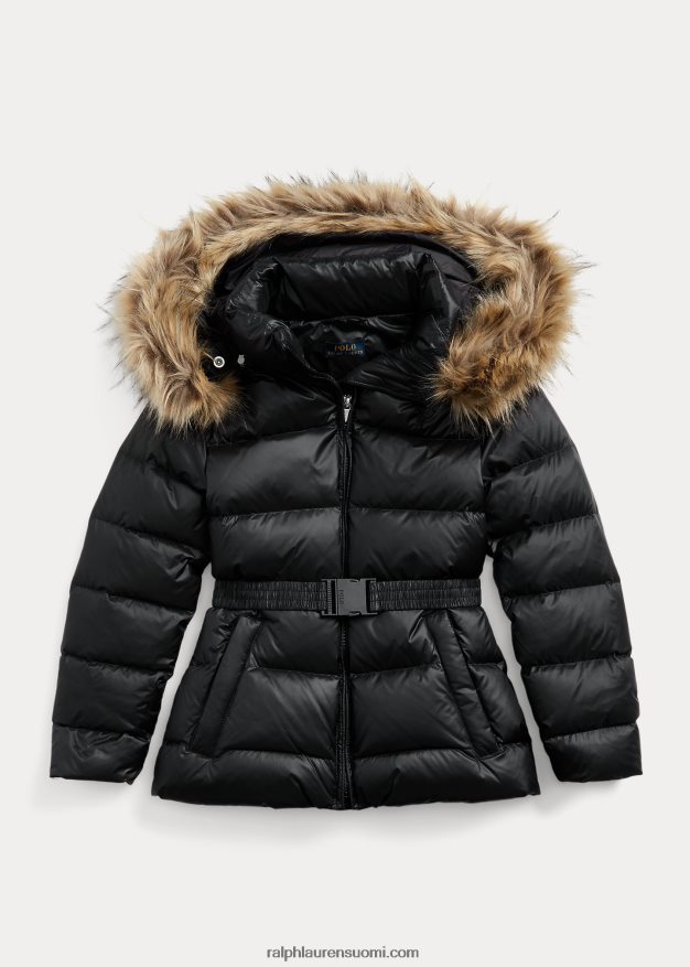 Ralph Lauren lapset vedenpitävä untuvatakki 0Z24ZR7508 musta