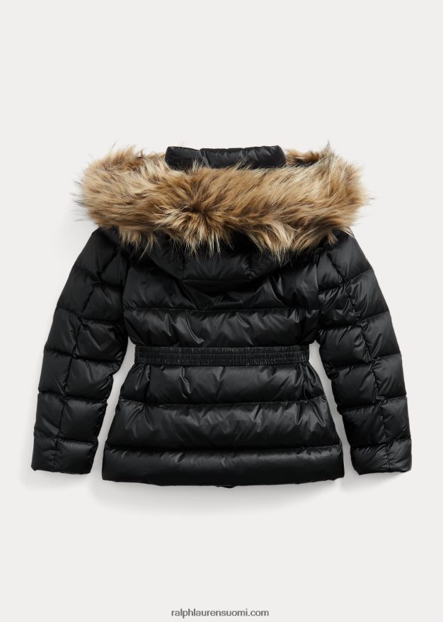 Ralph Lauren lapset vedenpitävä untuvatakki 0Z24ZR7508 musta