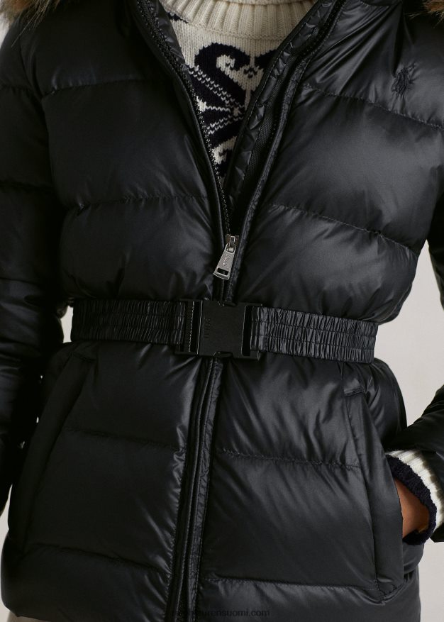 Ralph Lauren lapset vedenpitävä untuvatakki 0Z24ZR7508 musta