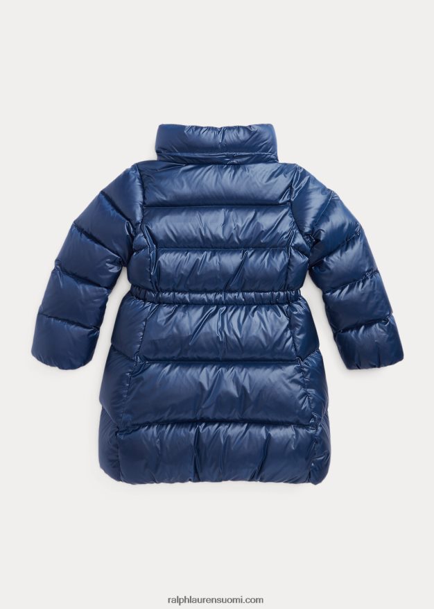 Ralph Lauren lapset vettähylkivä pitkä untuvatakki 0Z24ZR7474 newportin laivasto