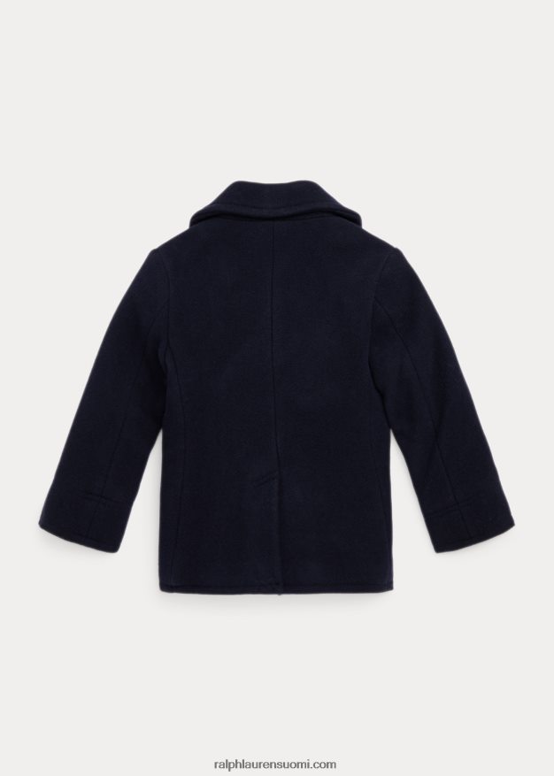 Ralph Lauren lapset villasekoitettu peatakki 0Z24ZR5862 rl laivasto