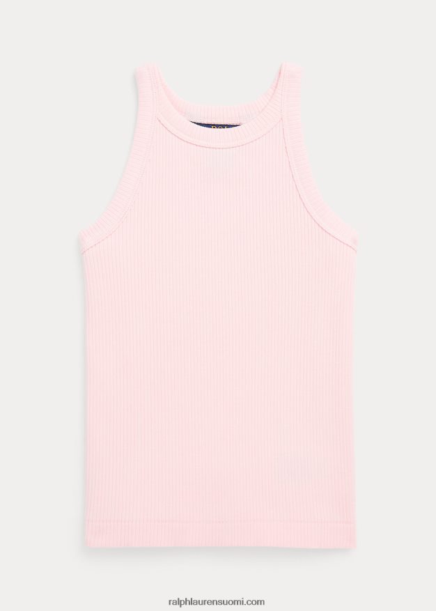 Ralph Lauren lapset resori puuvillasekoitetta toppi 0Z24ZR7440 akaasia pinkki