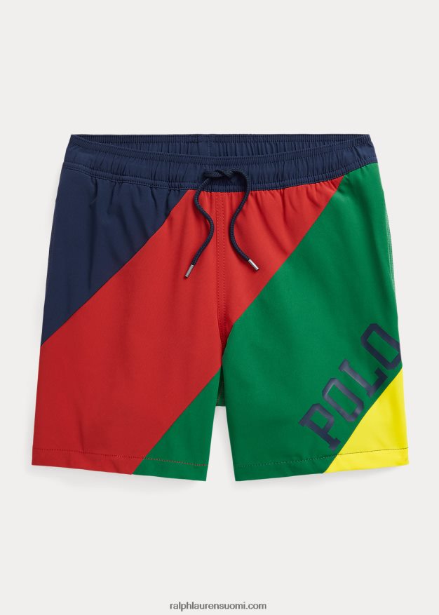 Ralph Lauren lapset matkustajan joustava uimahousu 0Z24ZR5976 väripalikka