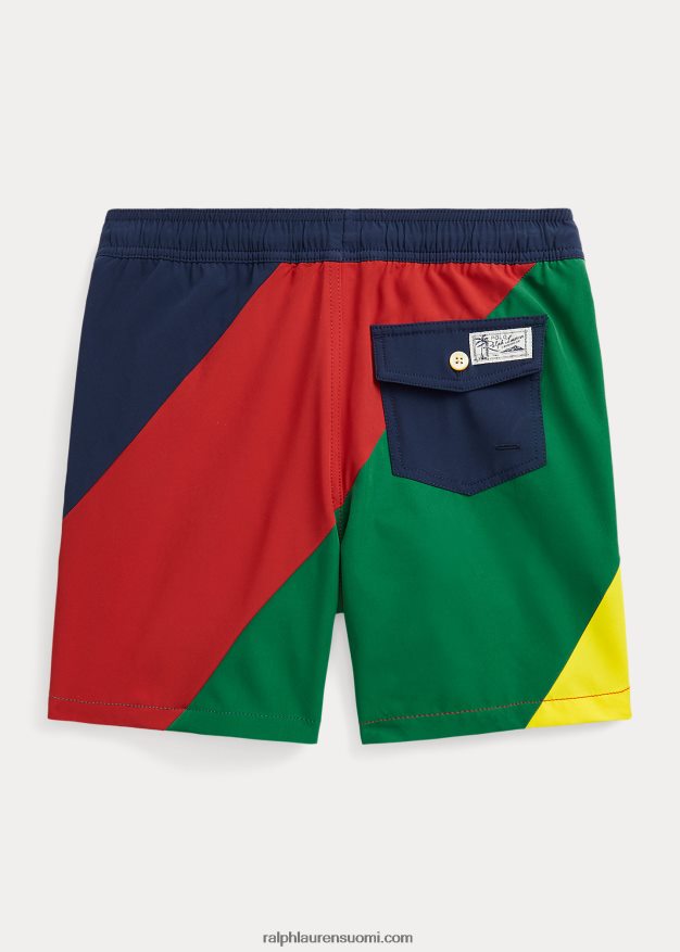 Ralph Lauren lapset matkustajan joustava uimahousu 0Z24ZR5976 väripalikka