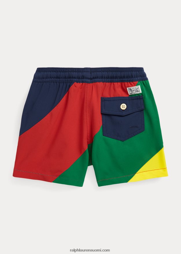 Ralph Lauren lapset matkustajan joustava uimahousu 0Z24ZR9795 väripalikka
