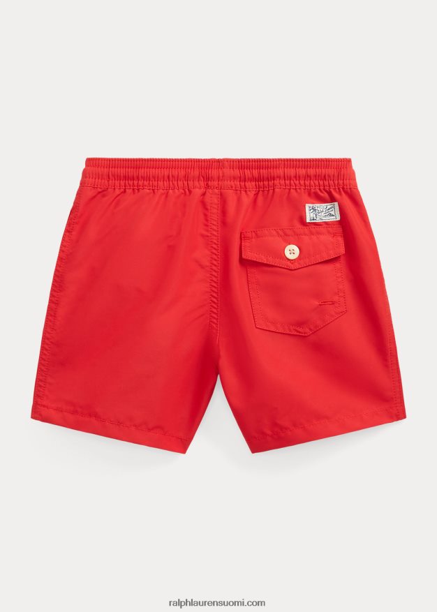 Ralph Lauren lapset matkustajan uimahousu 0Z24ZR5774 Rl 2000 punainen