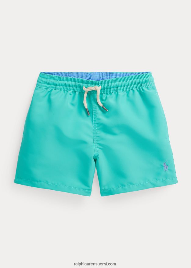 Ralph Lauren lapset matkustajan uimahousu 0Z24ZR5776 auringonlaskun vihreä