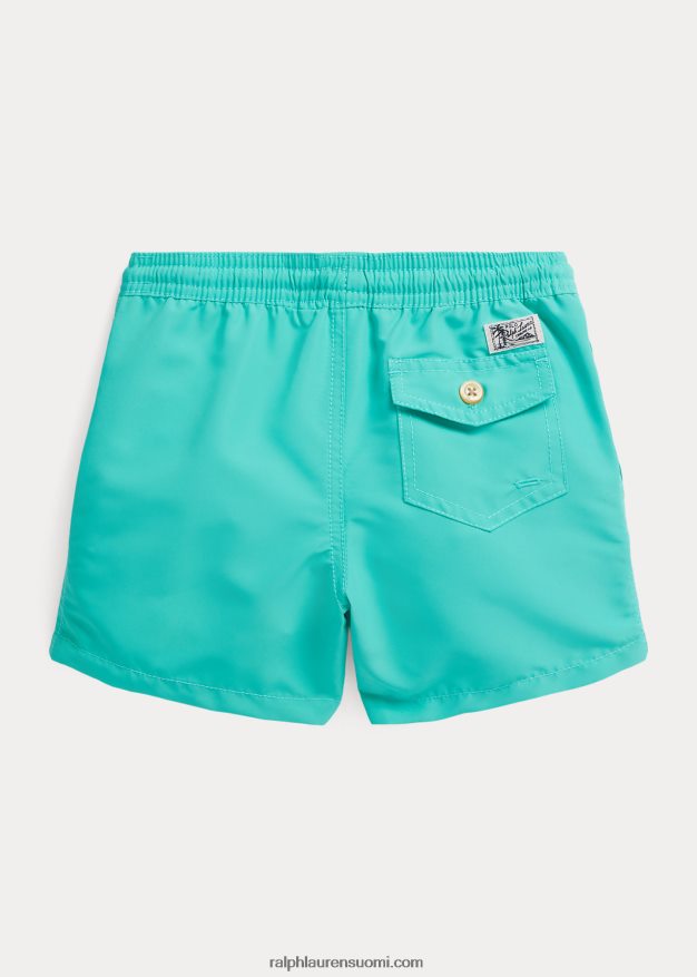 Ralph Lauren lapset matkustajan uimahousu 0Z24ZR5776 auringonlaskun vihreä