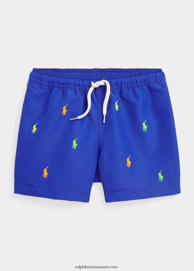 Ralph Lauren lapset matkustajan uimahousu 0Z24ZR5857 rugby kuninkaallinen