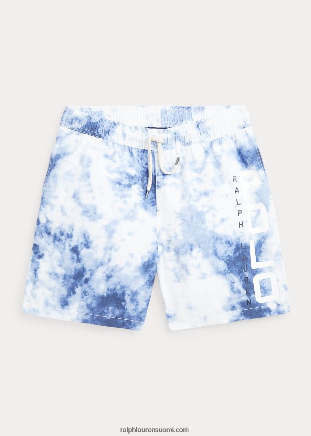 Ralph Lauren lapset matkustajan uimahousu 0Z24ZR6153 solmiovärjäyskuvio