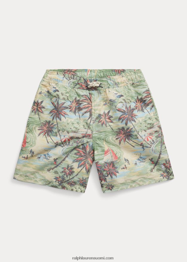 Ralph Lauren lapset matkustajan uimahousu 0Z24ZR6156 havaijilainen rantabasaari