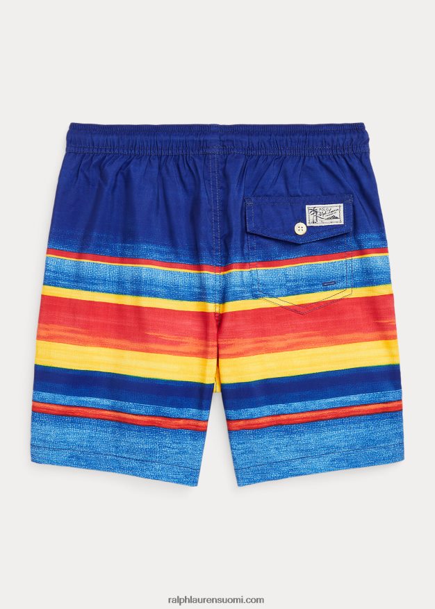 Ralph Lauren lapset matkustajan uimahousu 0Z24ZR6226 sininen/keltainen raita