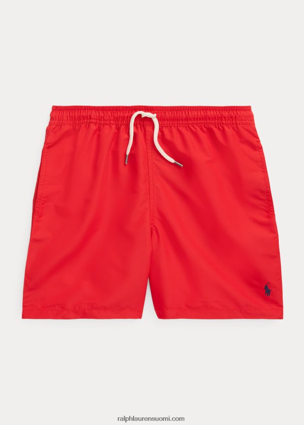 Ralph Lauren lapset matkustajan uimahousu 0Z24ZR9839 Rl 2000 punainen