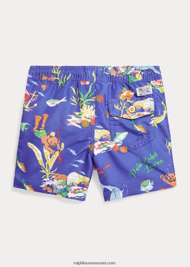 Ralph Lauren lapset matkustava poolokarhu uimahousu 0Z24ZR9780 liigat alla