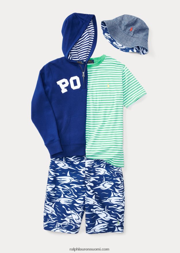 Ralph Lauren lapset sanibel uimahousu 0Z24ZR5828 Hai