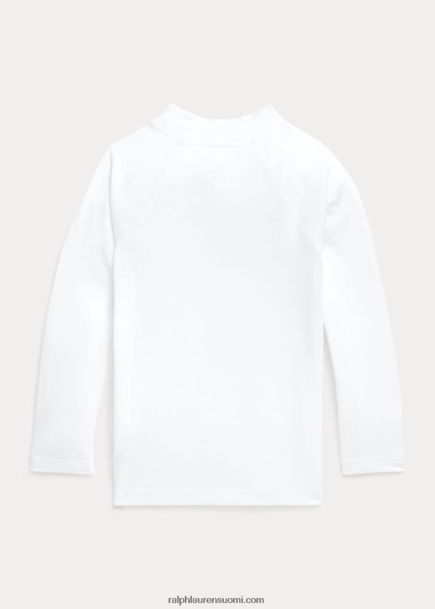 Ralph Lauren lapset suorituskyky jersey ihottuma vartija 0Z24ZR5655 keraaminen valkoinen