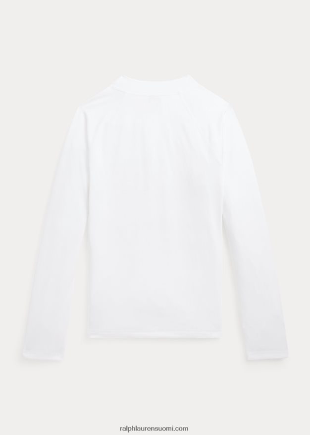 Ralph Lauren lapset suorituskyky jersey ihottuma vartija 0Z24ZR6003 keraaminen valkoinen