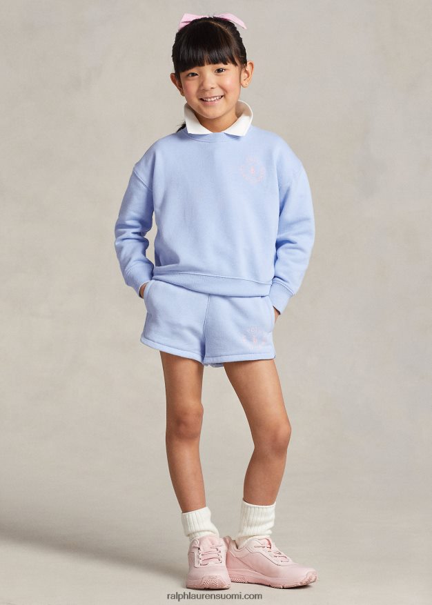 Ralph Lauren lapset iso ponilogoinen fleecepusero 0Z24ZR6712 vauva sininen